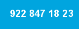 922 847 18 23 922 847 18 23